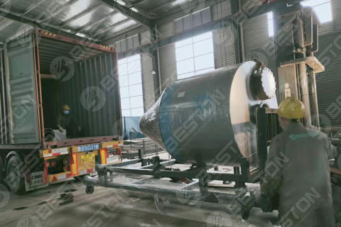 Tyre Pyrolysis Plant Shipped to Saudi Arabia