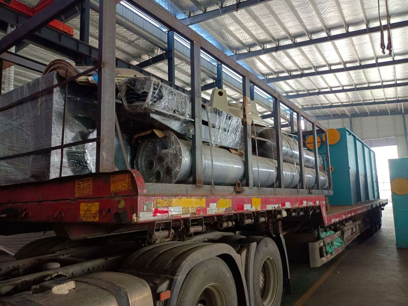 BLJ-16 Beston Semi-continuous Pyrolysis Plant Shipped to Sudan