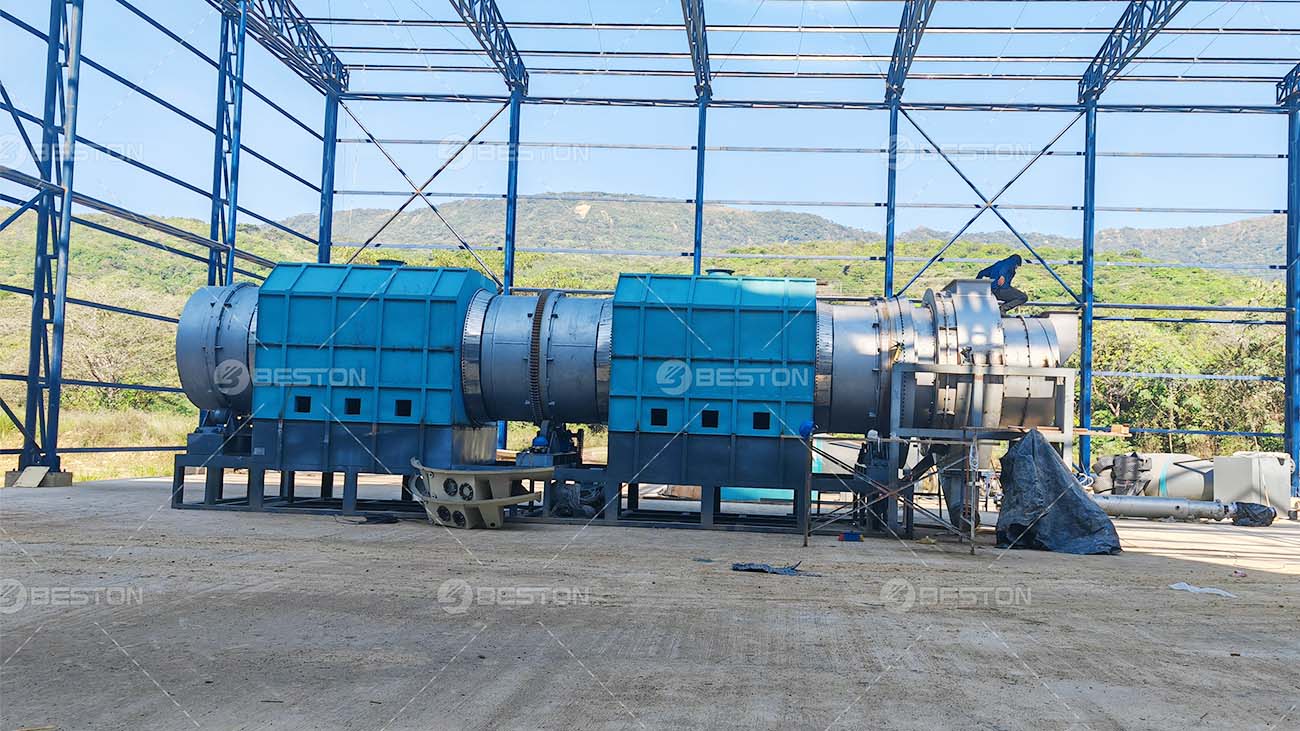 Rice-Husk-Charcoal-Machine-in-Colombias-Rice-Processing-Plant
