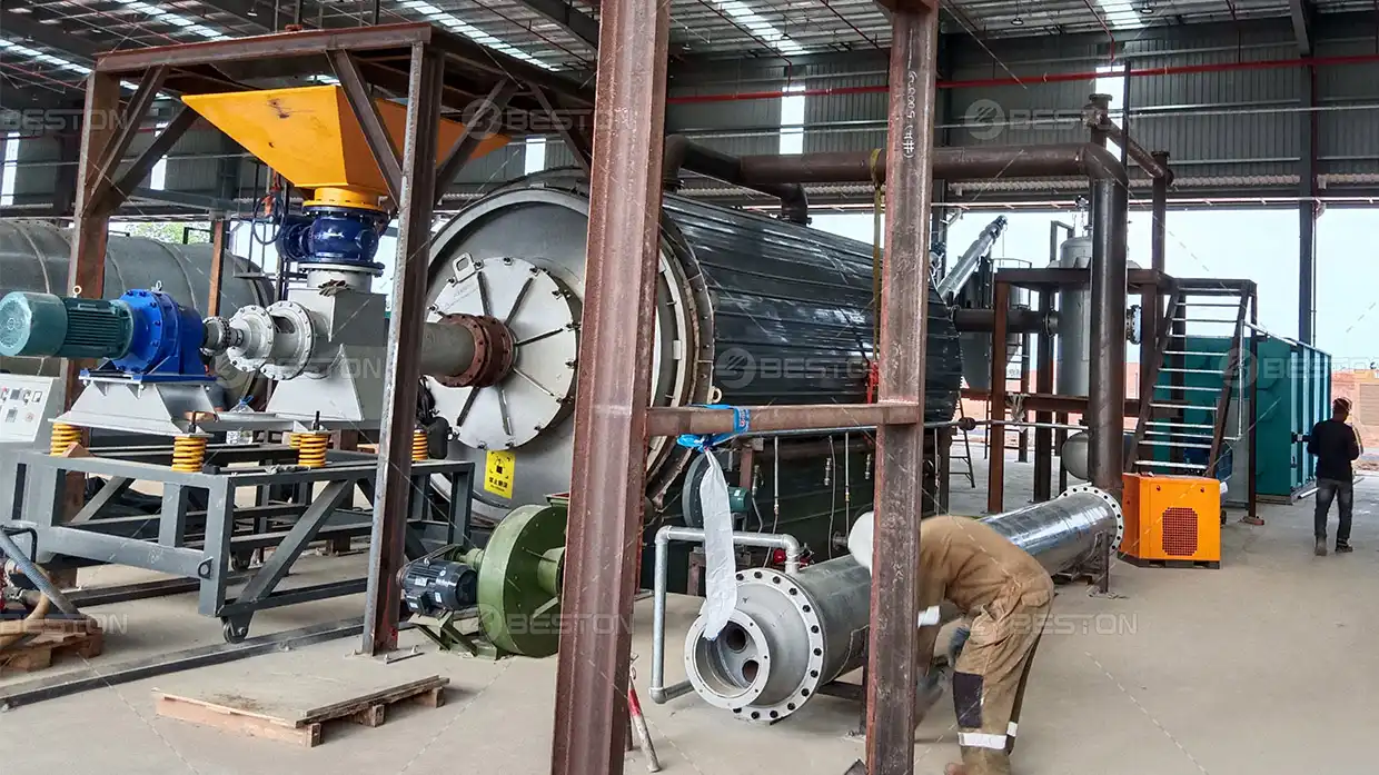 Installation of Pyrolysis Plant in Malaysia Progresses Smoothly